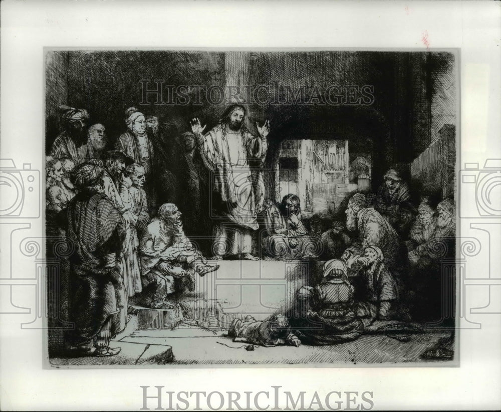 1984 Press Photo Rembrandt van Rijn, Dutch, 1606-1669 - cva59503- Historic Images