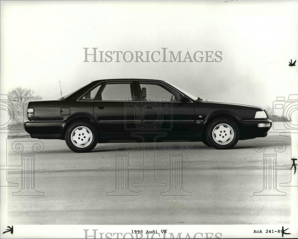 1991 Press Photo The 1990 Audi V8- Historic Images