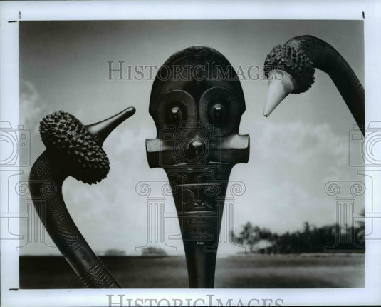 1990 Press Photo Pacific Spirits: Life, Death & The Supernatural - Historic Images
