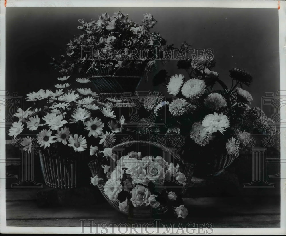 1979 Press Photo Flower arrangement- Historic Images