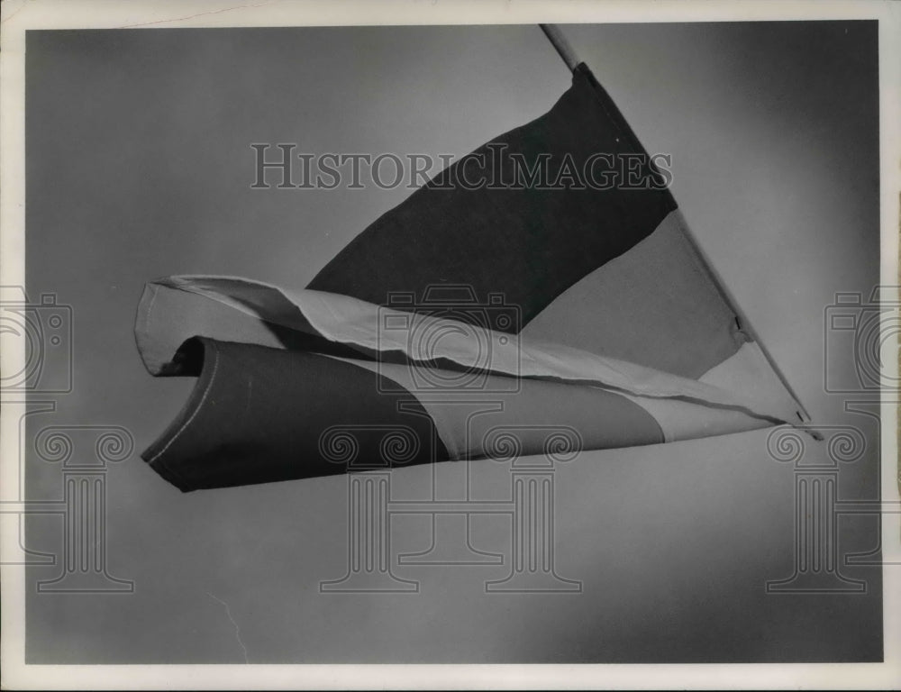 1964 Press Photo Slovok Flag- Historic Images