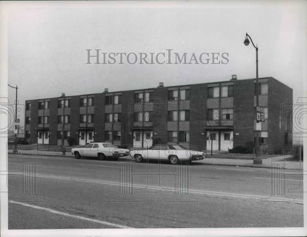 1969 Press Photo Housing at near West Side- Historic Images