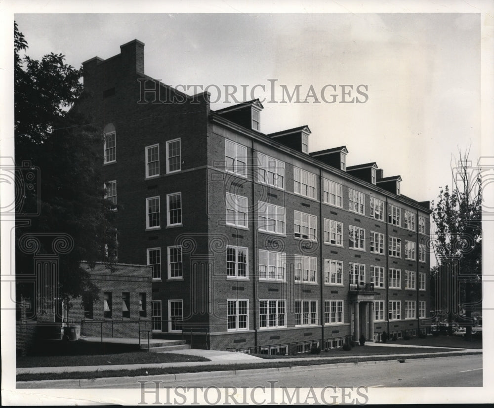 1930 Press Photo Ohio University Porter Hall- Historic Images