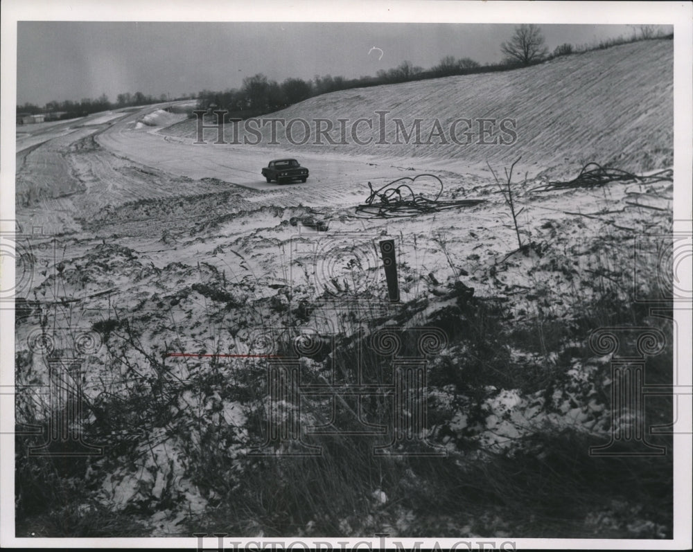 1966 Press Photo Highways Interstate 80- Historic Images