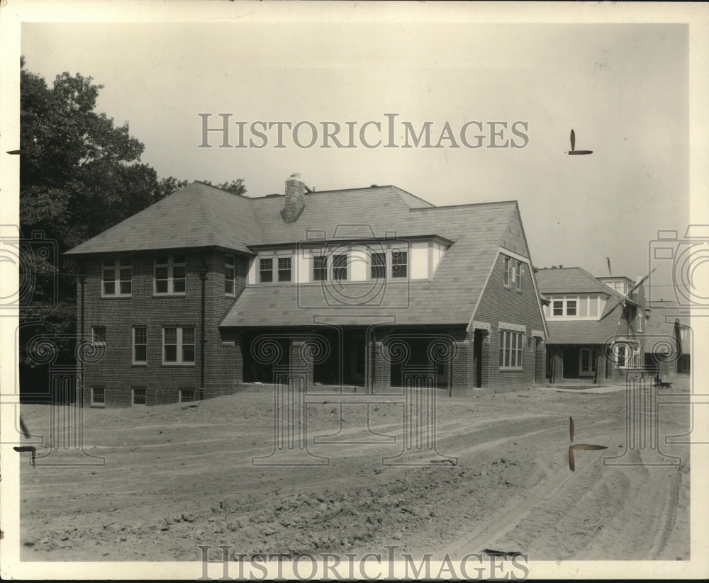 1925 Press Photo Typical Parmadale Cottage with dining Hall school &amp; Power Plant- Historic Images