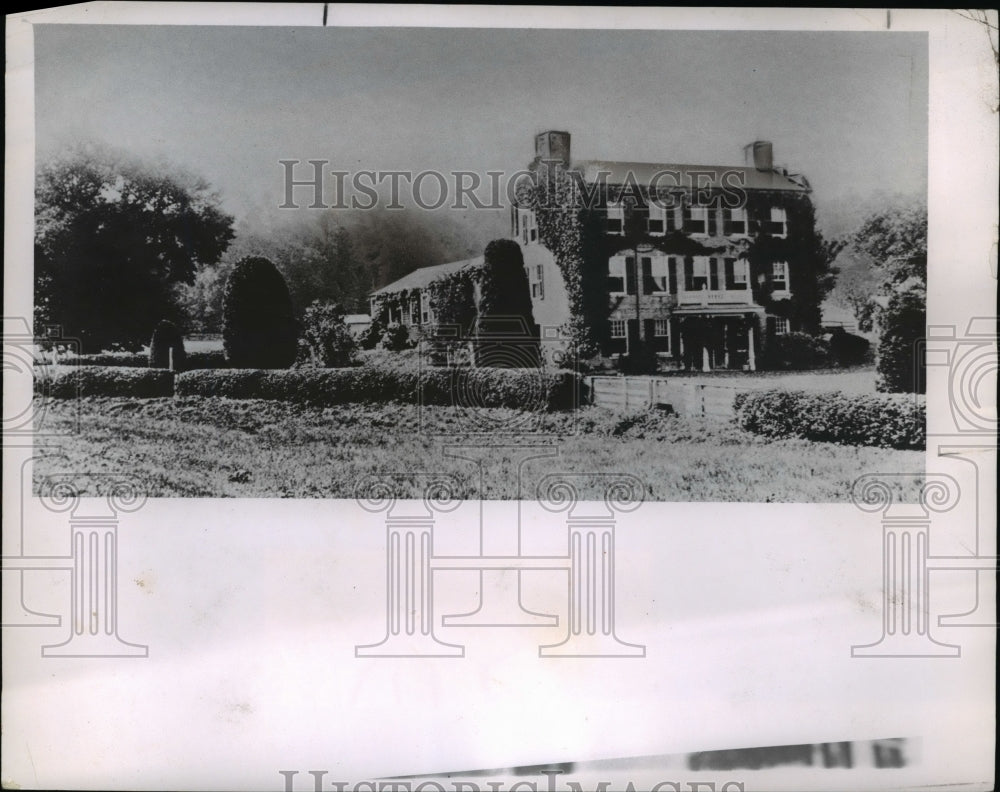 1962 Press Photo The Hale Farm from the Western reserve Historical Society- Historic Images