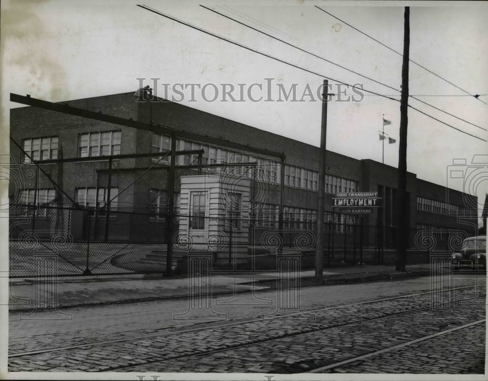 1945 Press Photo The Ohio Crankshaft Company at 3801 Harvard Avenue - cva65204
