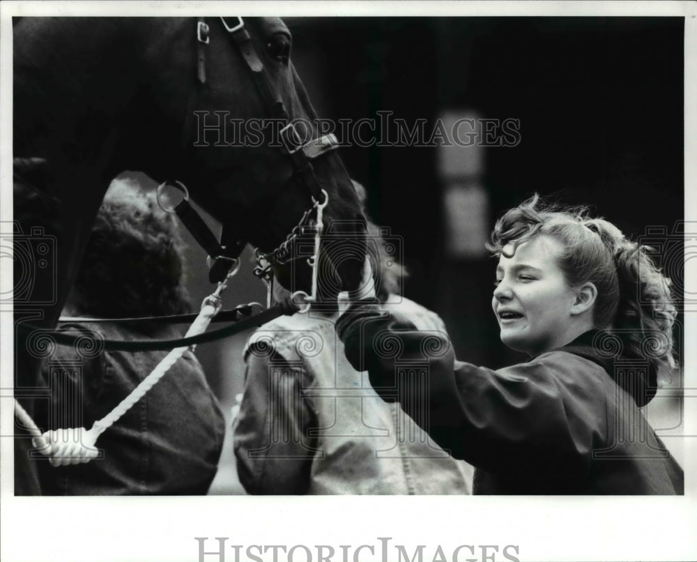 1989 Press Photo The Anti Drug march in Cleveland- Historic Images