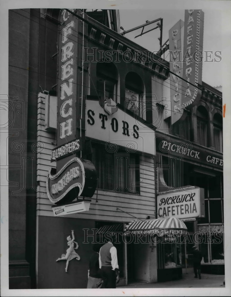 1964 Press Photo French Quarters- Historic Images