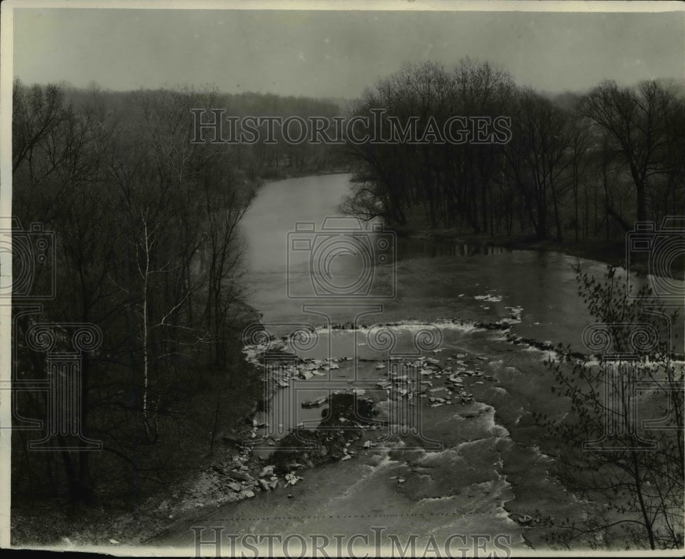 1931 Press Photo Chagrin River from Bentlyville bridge- Historic Images