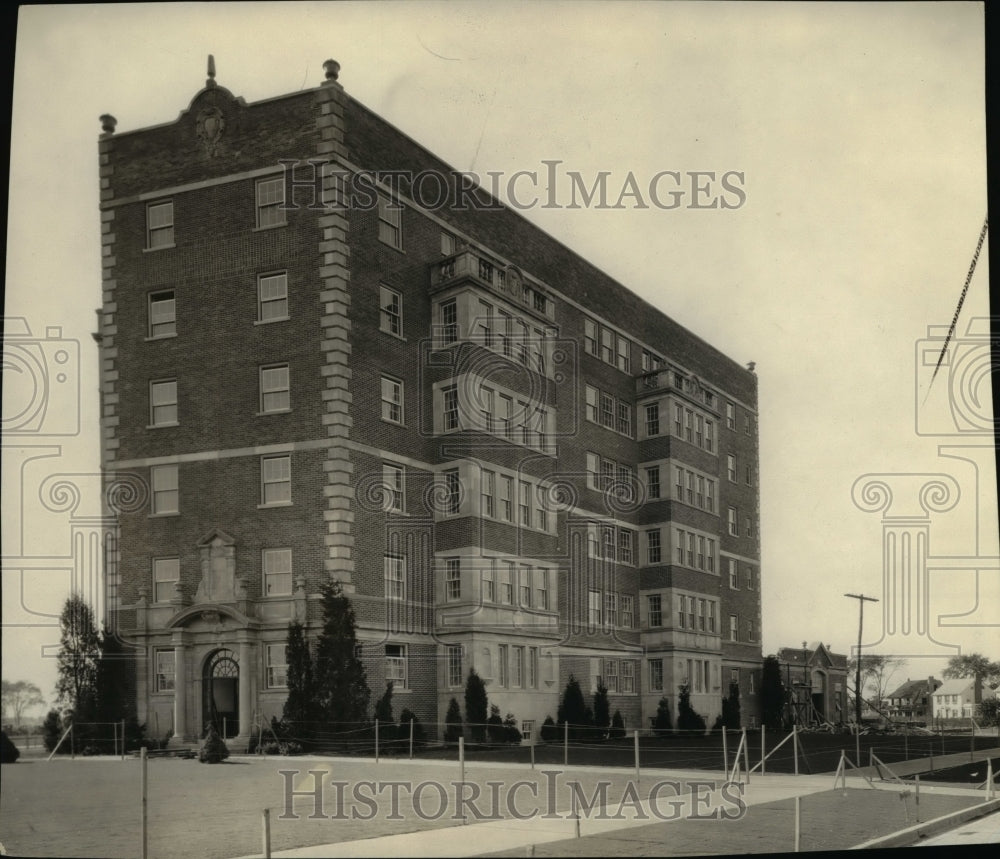 1924 Press Photo Moreland Apartment- Historic Images
