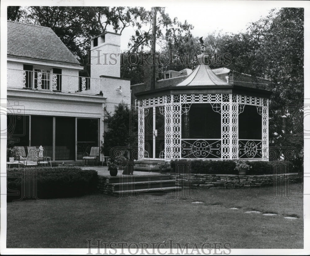 1979 Press Photo Gazebo at Shaker Heights- Historic Images