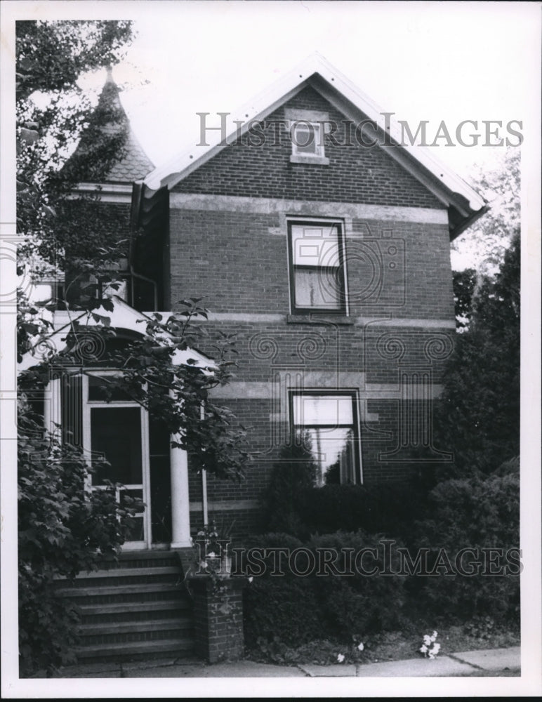 1968 Press Photo Lady of the Wayside Home, Akron- Historic Images