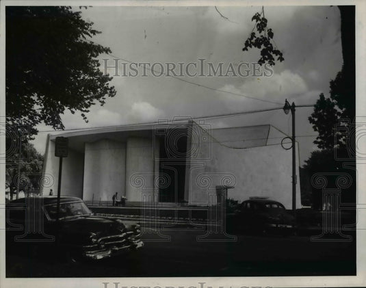 1953 Press Photo The new hall auditorium of the Oberlin College- Historic Images