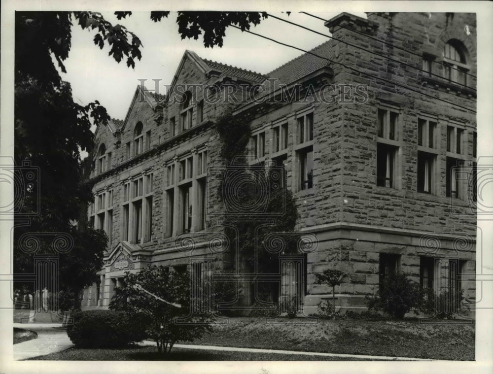 1934 Press Photo Carnegie Library - Historic Images