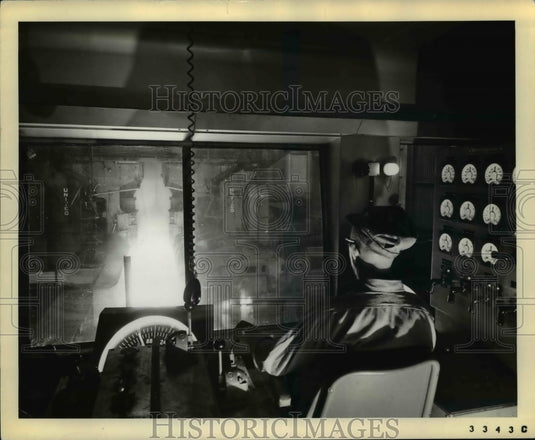 1958 Press Photo The slabbing mill of the Republic Steel Corporation- Historic Images