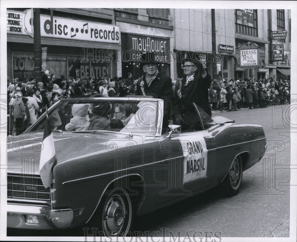 1970 Press Photo St. Patrick&#39;s Day Parade- Historic Images