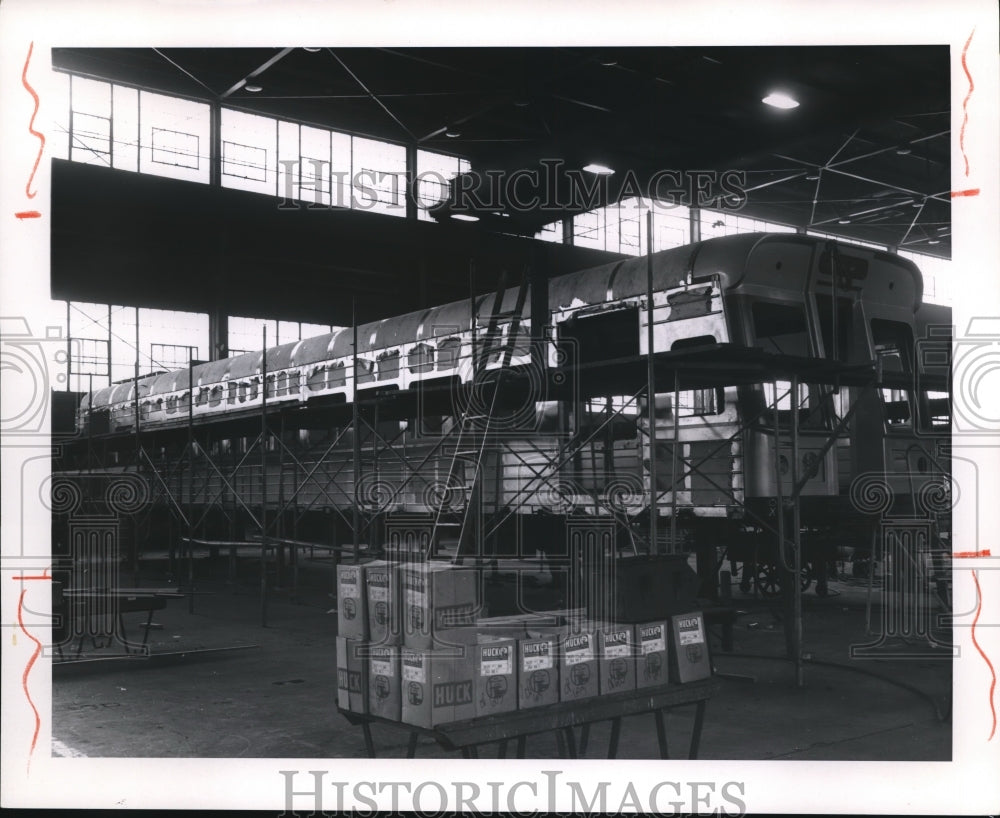 1967 Press Photo The first of twent CTS Rapid Transit cars - cva73778- Historic Images