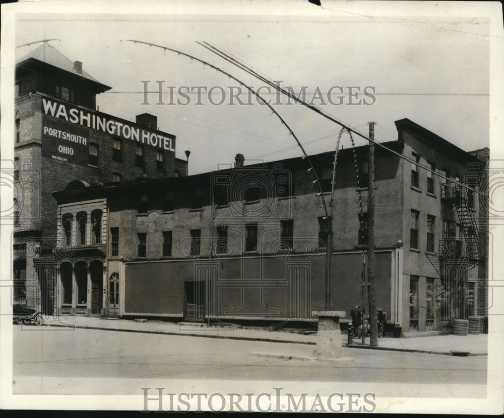 1921 Press Photo Building in Portsmouth where Henry Richman founds Richman Bros- Historic Images