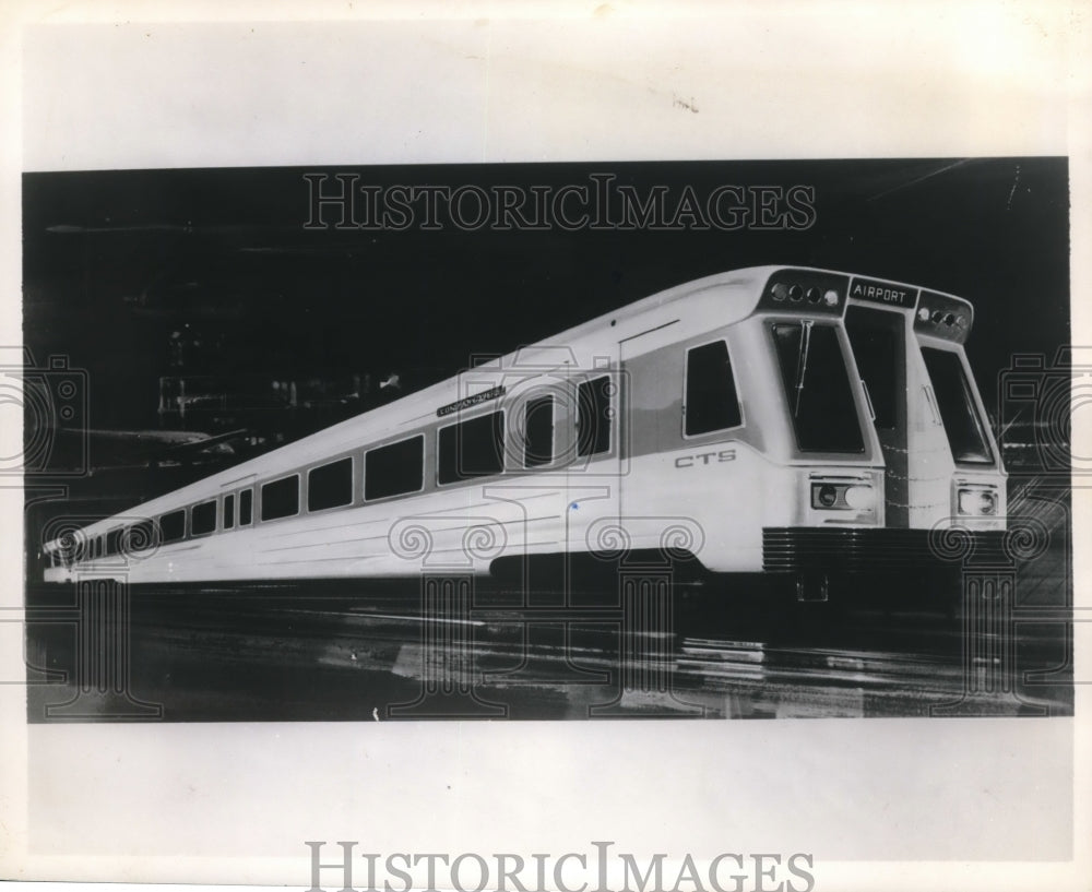 1967 Press Photo Rapid Transit Cars, CTS - cva74095- Historic Images