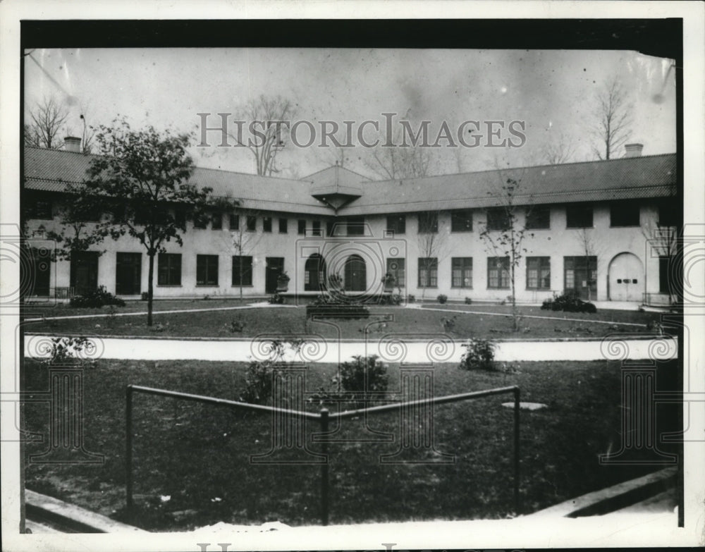 1935 Press Photo Warrensville Workhouse - cva74206- Historic Images