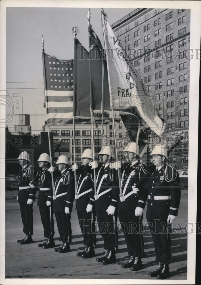 1959 Press Photo Cleveland Police color - General- Historic Images