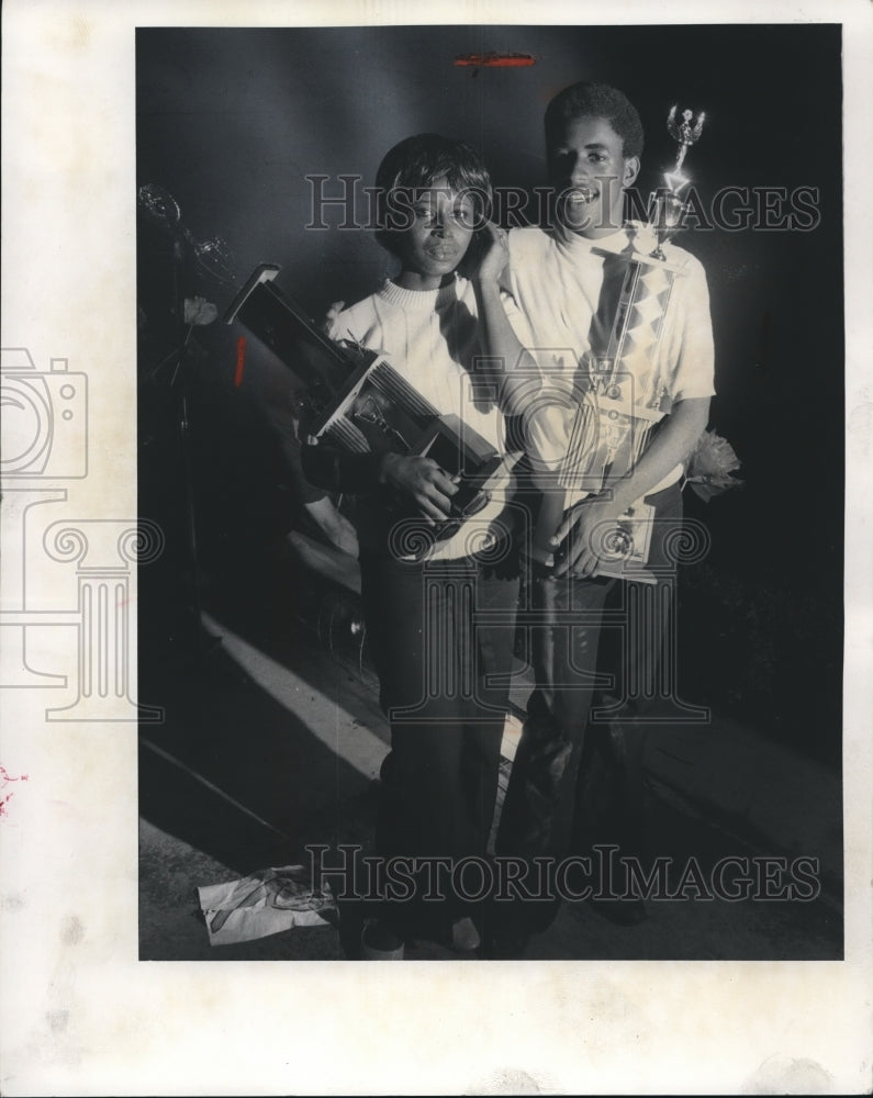 1968 Press Photo Teen Dance Contest Gwendolyn Peters &amp; Robert Bailey- Historic Images