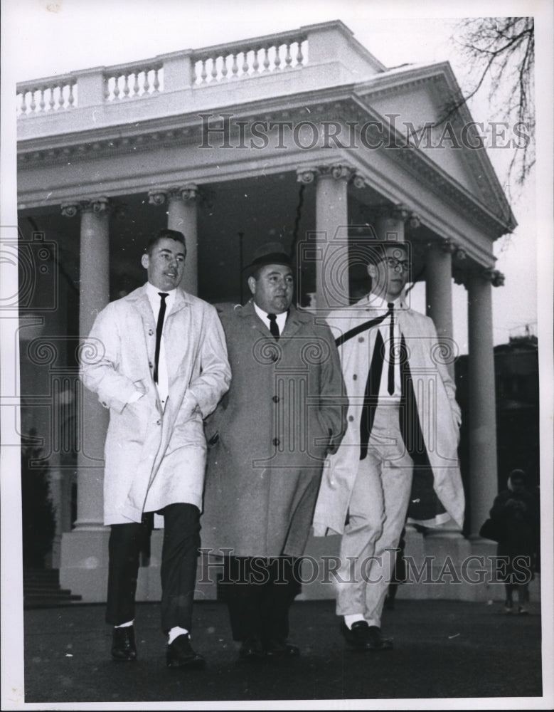 1962 Press Photo Washington Tour-Ticket Contest Football Game- Historic Images