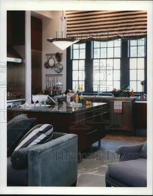 1999 Press Photo The kitchen design- Historic Images