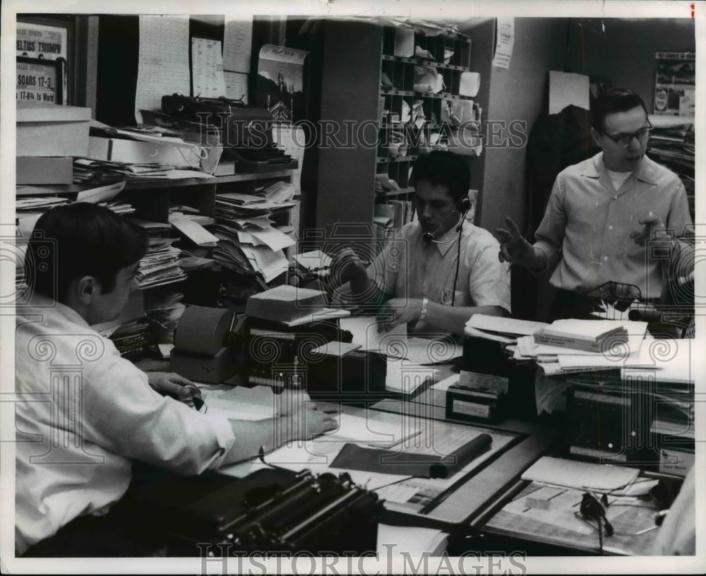 1969 Press Photo Buildings PD, 2nd floor, sports- Historic Images