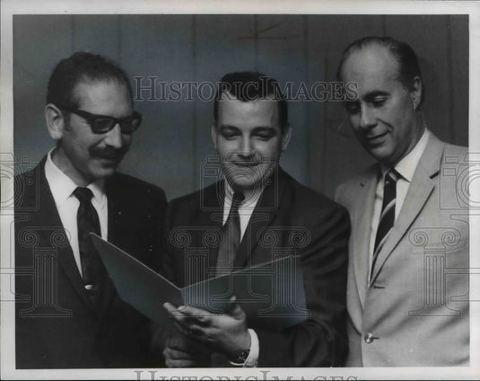 1968 Press Photo Mike Kirsch, Dick Gluszek and Richard Greiner- Historic Images