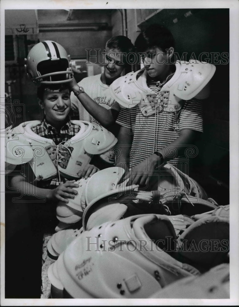 1967 Press Photo Bob Mandell, David Vincent and Don Neverman- Historic Images