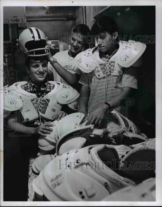 1967 Press Photo Bob Mandell, David Vincent and Don Neverman- Historic Images