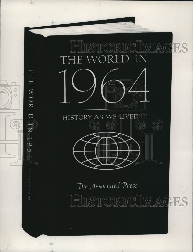 1965 Press Photo The World in 1964 Book produced by Associated Press- Historic Images