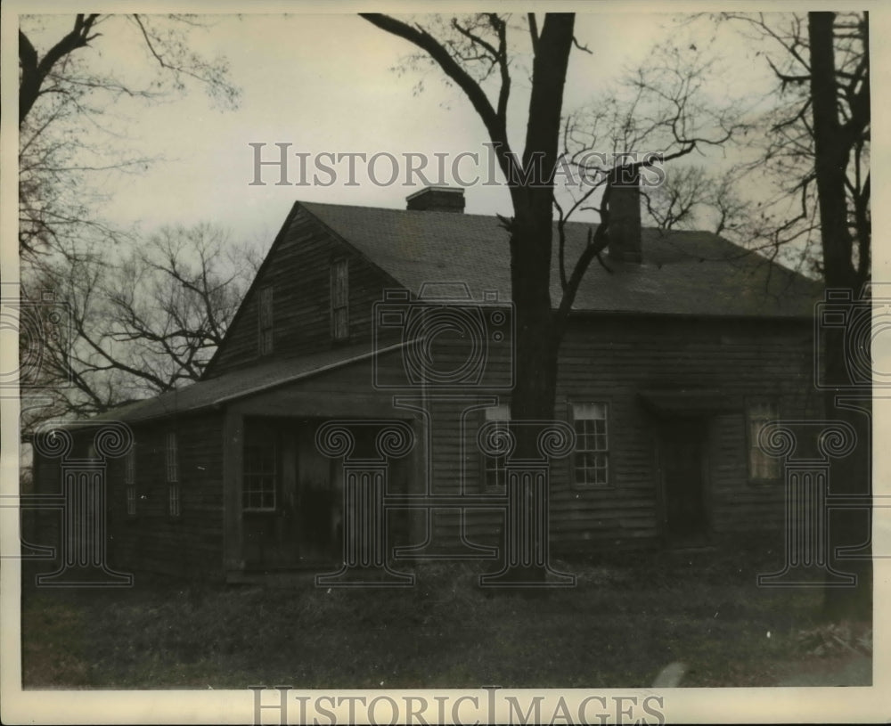 1937 Press Photo First Grave House in Western Reserve buit in 1815.- Historic Images