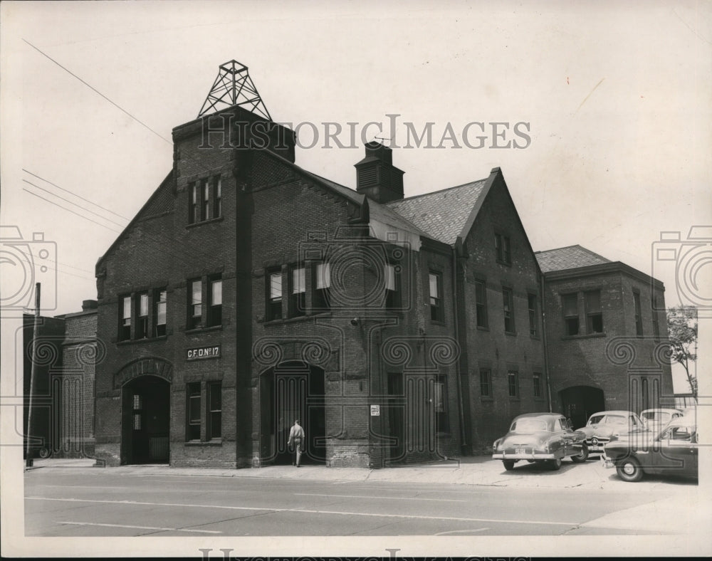 1952 Press Photo The Old Fire House  17 at Chester &amp; E. 55- Historic Images