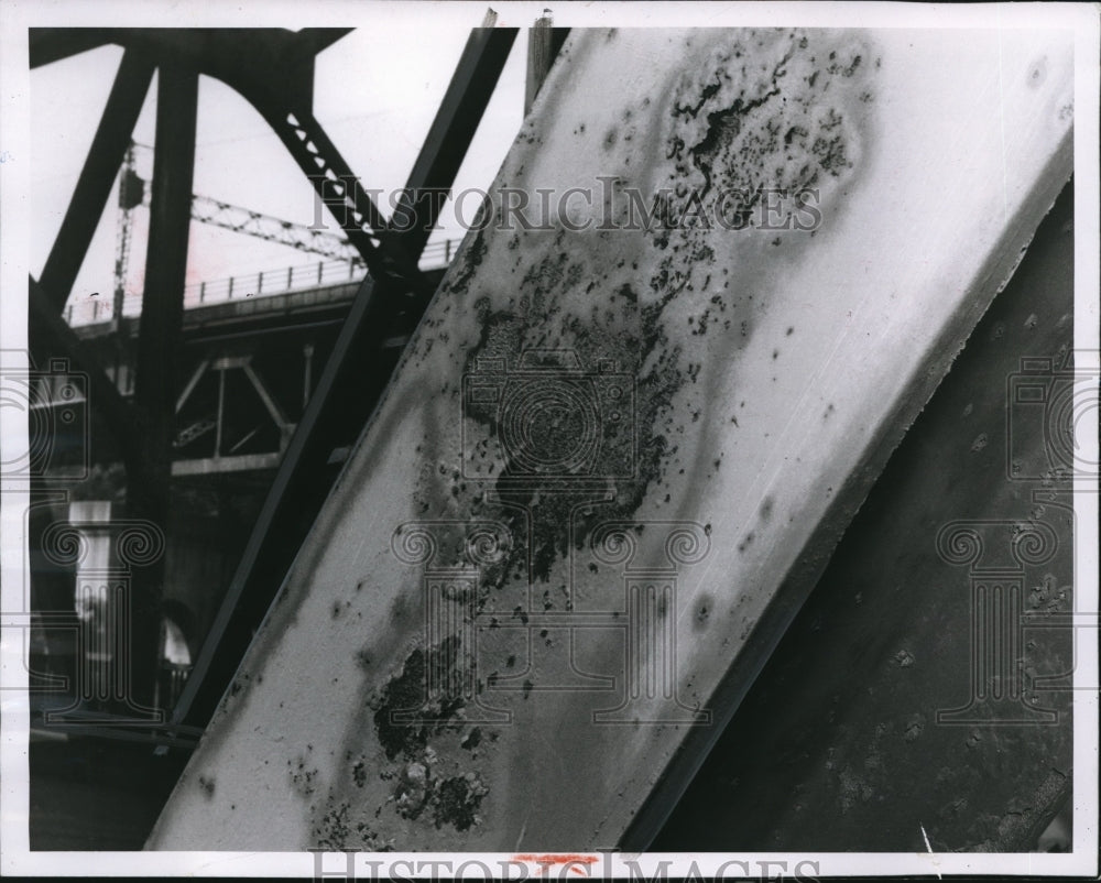 1956 Press Photo The Jefferson Road bridge- Historic Images