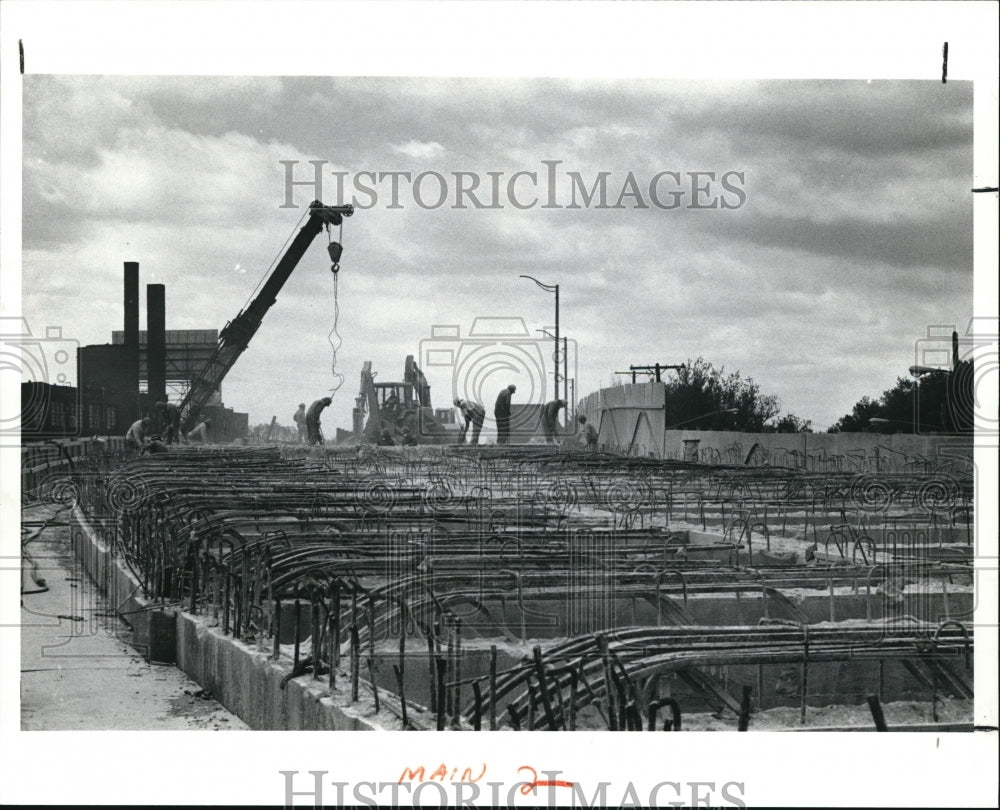 1991 Press Photo Main Ave. Bridge Reconstruction- Historic Images