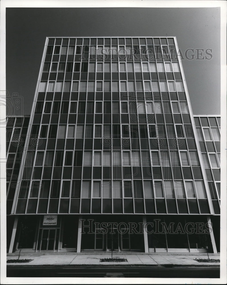 1954 Press Photo Euclid Building- Historic Images