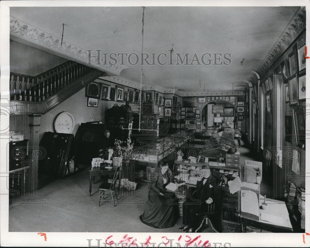 1957 Press Photo First home of the Western Reserve Historical Society- Historic Images