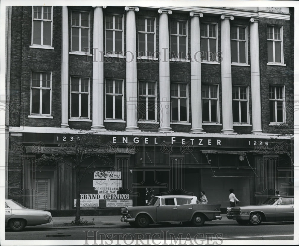 1969 Press Photo Engel-Fetzer Building at 1236 Huron- Historic Images