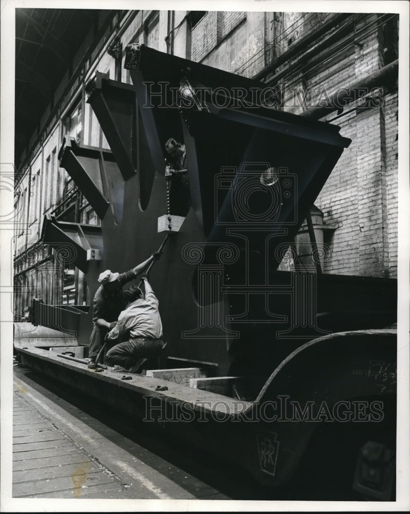 1960 Press Photo The Westinghouse &quot;Spider&quot; Generator- Historic Images