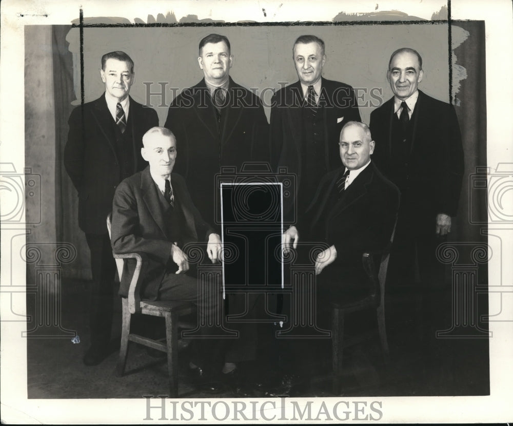 1939 Press Photo The White Motor Company&#39;s old timers, Hemann, Koplin, Zaugg- Historic Images