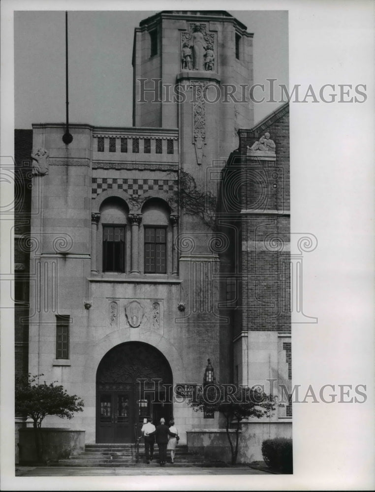 1968 Press Photo  The Cuyahoga Juvenile court building- Historic Images