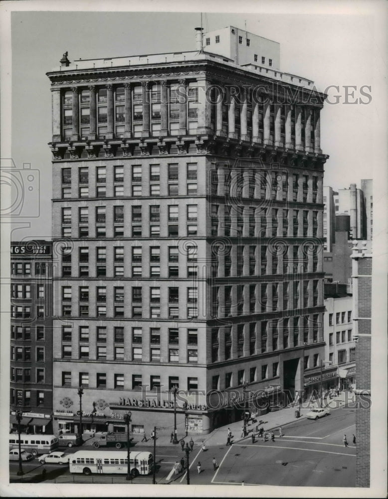 1958 Press Photo Williamson Building, Cleveland- Historic Images