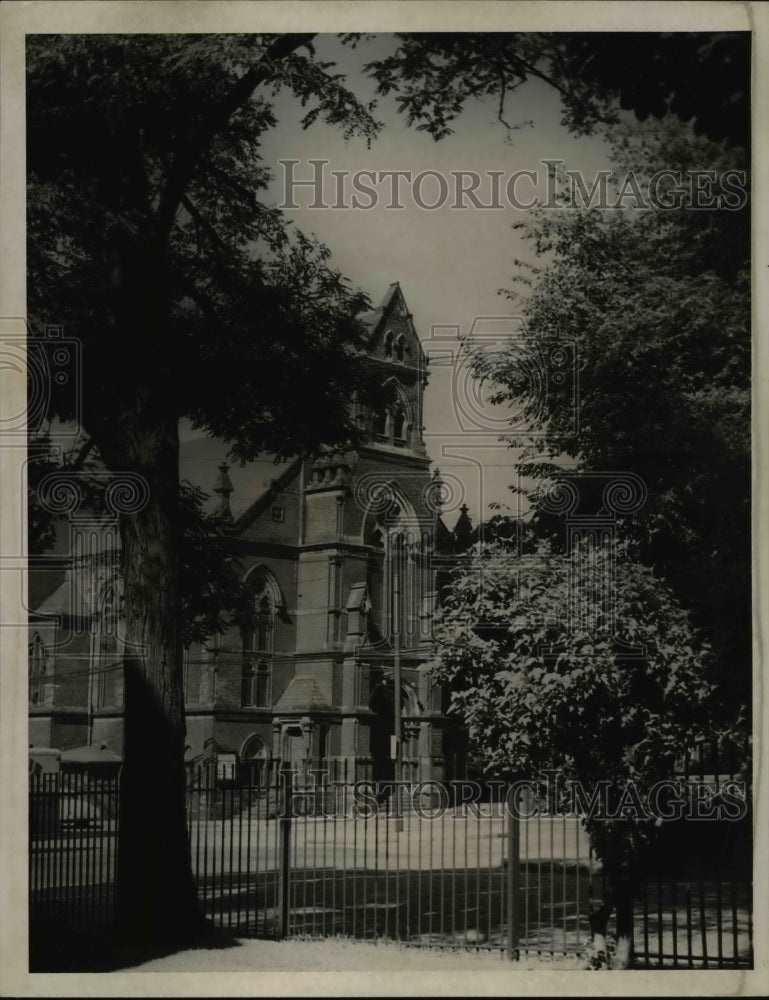 1952 Press Photo Franklin Circle Church- Historic Images