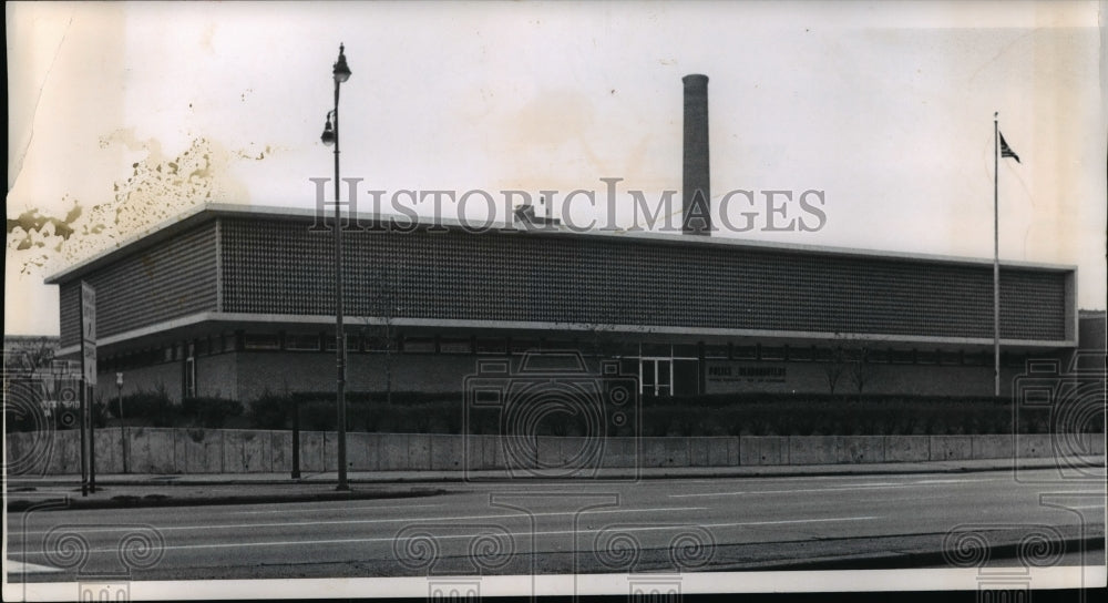 1966 Press Photo The Fifth District Police Station- Historic Images