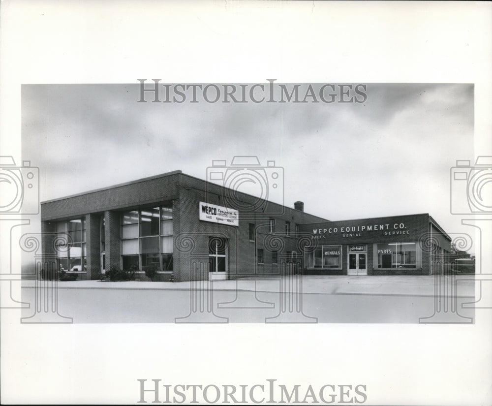 1959 Press Photo Wepco Equipment Co. Plant, at Indepence Road- Historic Images