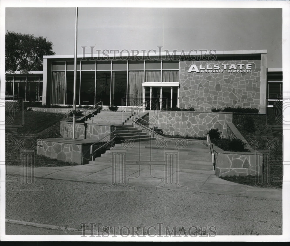 1960 Press Photo The All State Insurance Company building in Warrensvillle- Historic Images