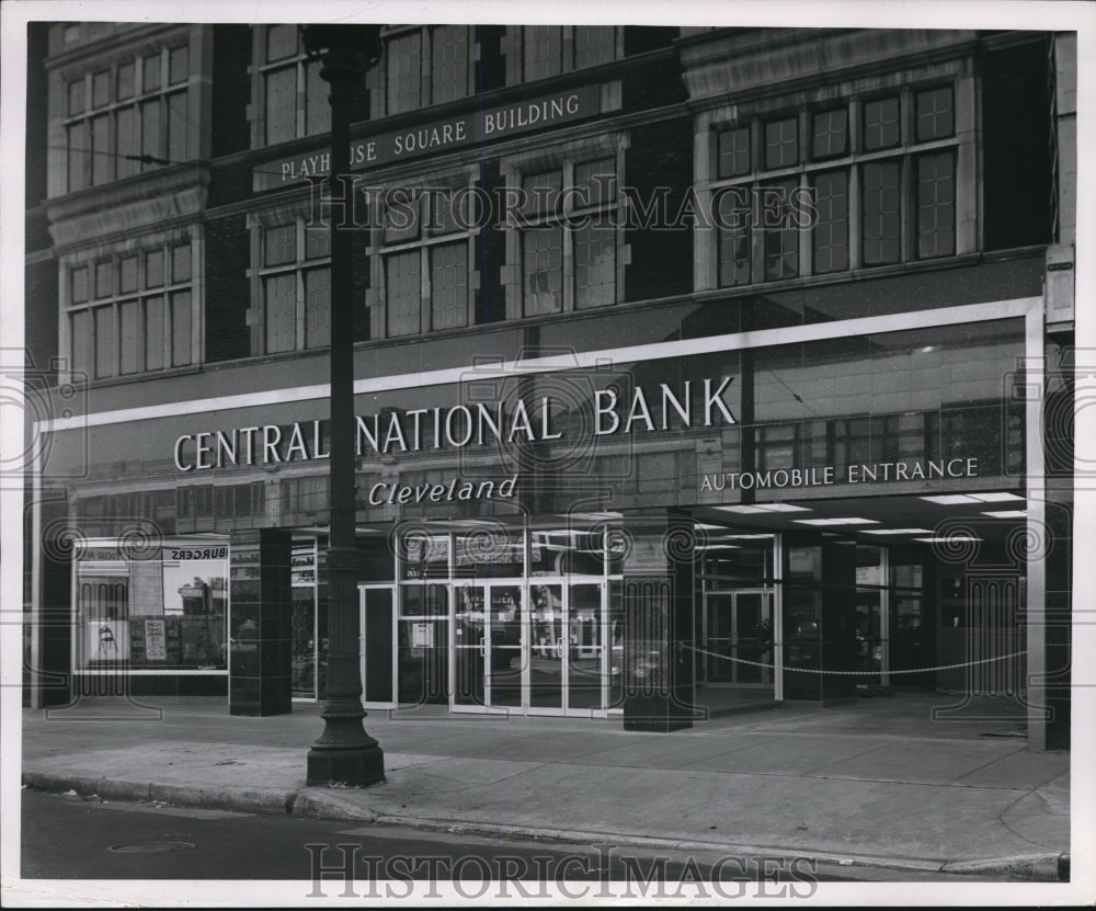 1950 Press Photo The Central National Bank of Cleveland - cva85573- Historic Images